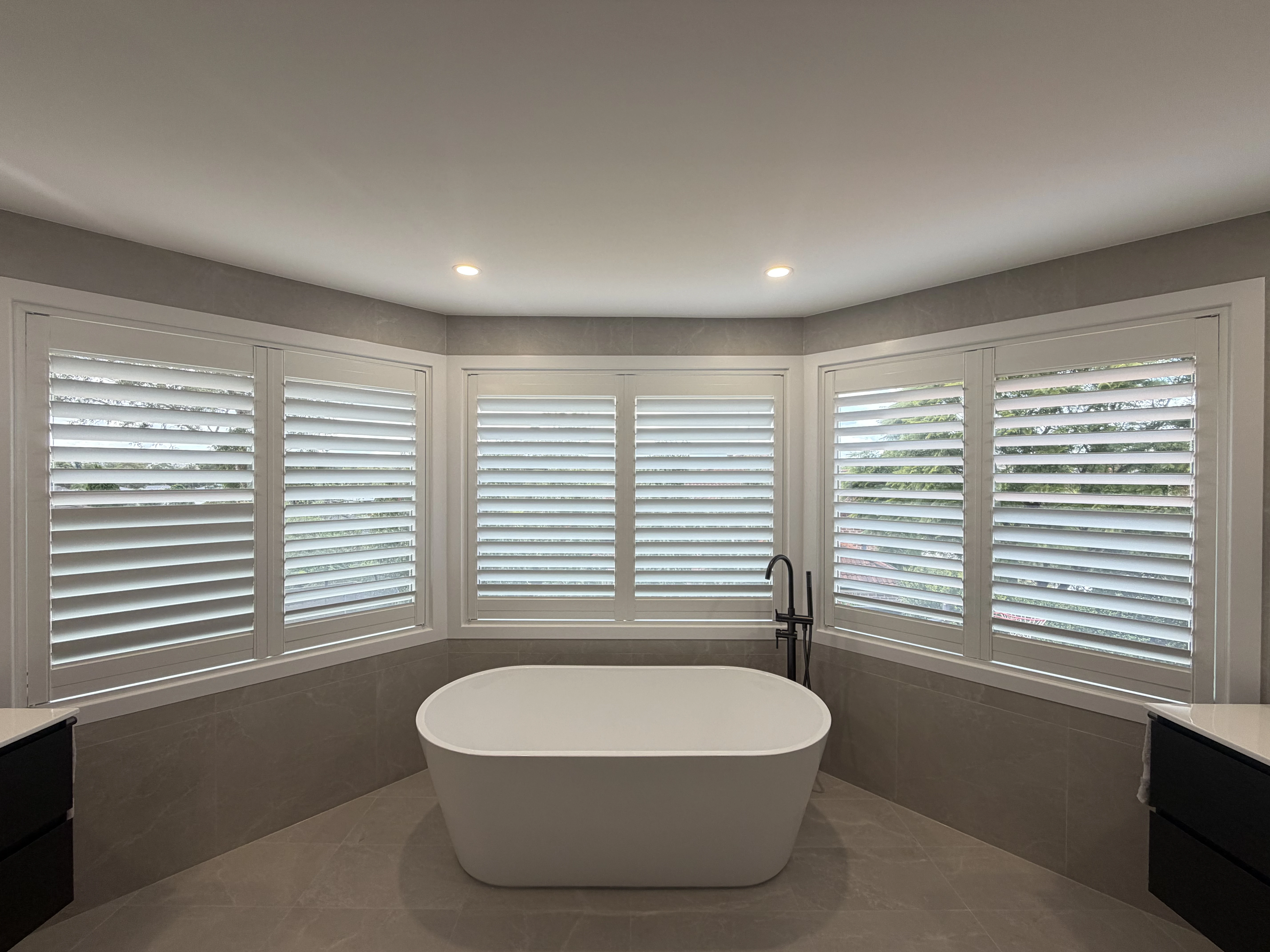 Sheer curtains installed in a Sydney living room